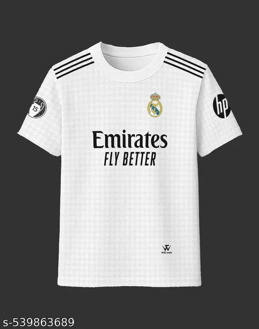 White Real madrid jersey men | plain white jersey football